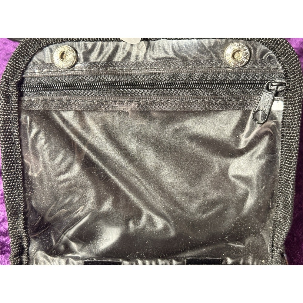 90s Y2K Vtg Lisa Frank Cosmetic Bag Lot Metallic Rainbow Striped Travel‎ Wallet - Picture 8 of 14
